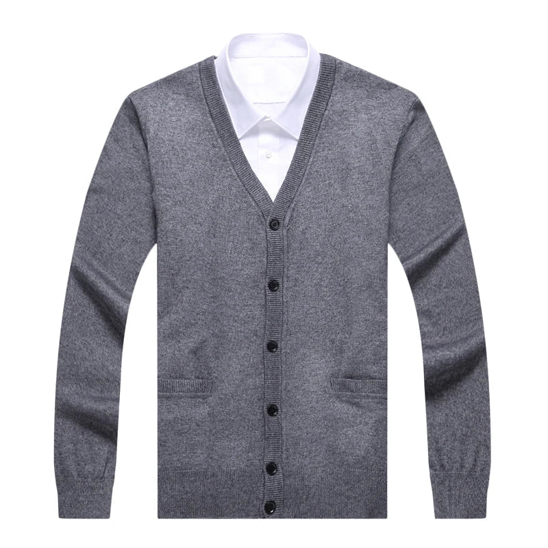 Suéter Masculino Slim Fit Bonzzano BZ184 em lã, elegante e confortável.