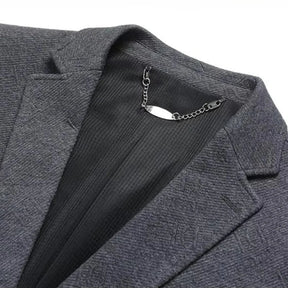 Blazer Masculino Bonzzano BZ028 em tecido elástico, moderno e versátil.