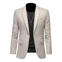Blazer Masculino Bonzzano BZ194 em algodão premium com corte ajustado.