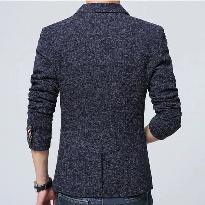 Blazer Masculino Bonzzano BZ195 em algodão, elegante e versátil.