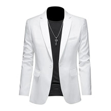 Blazer Masculino Bonzzano BZ194 em algodão premium com corte ajustado.