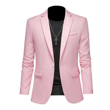 Blazer Masculino Bonzzano BZ194 em algodão premium com corte ajustado.