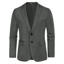 Blazer Masculino Bonzzano BZ029 em camurça premium com modelagem ajustada.