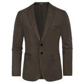 Blazer Masculino Bonzzano BZ029 em camurça premium com modelagem ajustada.