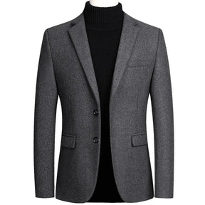 Blazer Masculino Slim Fit Bonzzano BZ027 em algodão e poliéster, elegante e versátil.