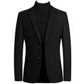Blazer Masculino Slim Fit Bonzzano BZ027 em algodão e poliéster, elegante e versátil.