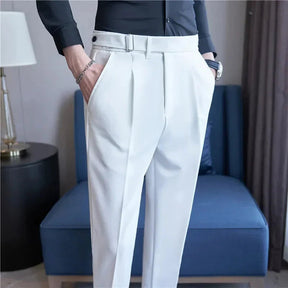 Calça de Alfaiataria Masculina Bonzzano BZ208 em tecido premium e corte clássico.