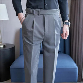 Calça de Alfaiataria Masculina Bonzzano BZ208 em tecido premium e corte clássico.