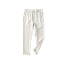 Calça de Linho Masculina Bonzzano BZ010 em linho nobre, elegante e confortável.
