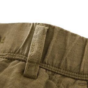 Calça de Linho Masculina Bonzzano BZ009 em tecido premium, estilo clássico.