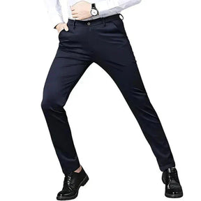 Calça Social Masculina Bonzzano BZ225 em tecido premium e corte clássico