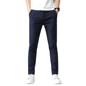 Calça Social Masculina Bonzzano BZ067 em tecido premium com corte slim fit