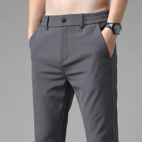 Calça Social Masculina Bonzzano BZ067 em tecido premium com corte slim fit
