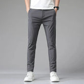 Calça Social Masculina Bonzzano BZ067 em tecido premium com corte slim fit