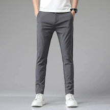 Calça Social Masculina Bonzzano BZ067 em tecido premium com corte slim fit