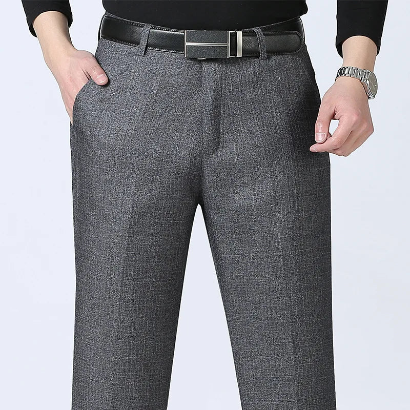 Calça Social Masculina Bonzzano BZ227, elegante e confortável, ideal para ocasiões formais.