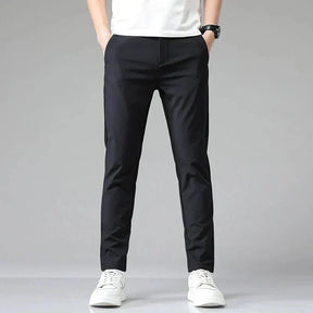 Calça Social Masculina Bonzzano BZ067 em tecido premium com corte slim fit