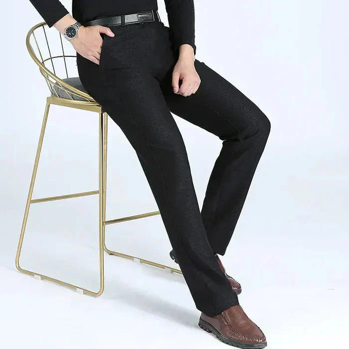 Calça Social Masculina Bonzzano BZ227, elegante e confortável, ideal para ocasiões formais.