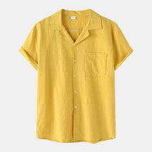 Camisa de Linho Masculina Bonzzano BZ002 em linho premium, elegante e confortável.