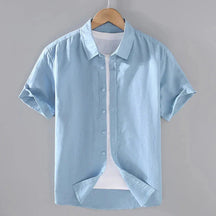 Camisa de Linho Masculina Bonzzano BZ004 com corte sofisticado e tecido respirável