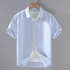 Camisa de Linho Masculina Bonzzano BZ004 com corte sofisticado e tecido respirável