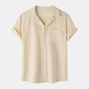 Camisa de Linho Masculina Bonzzano BZ002 em linho premium, elegante e confortável.