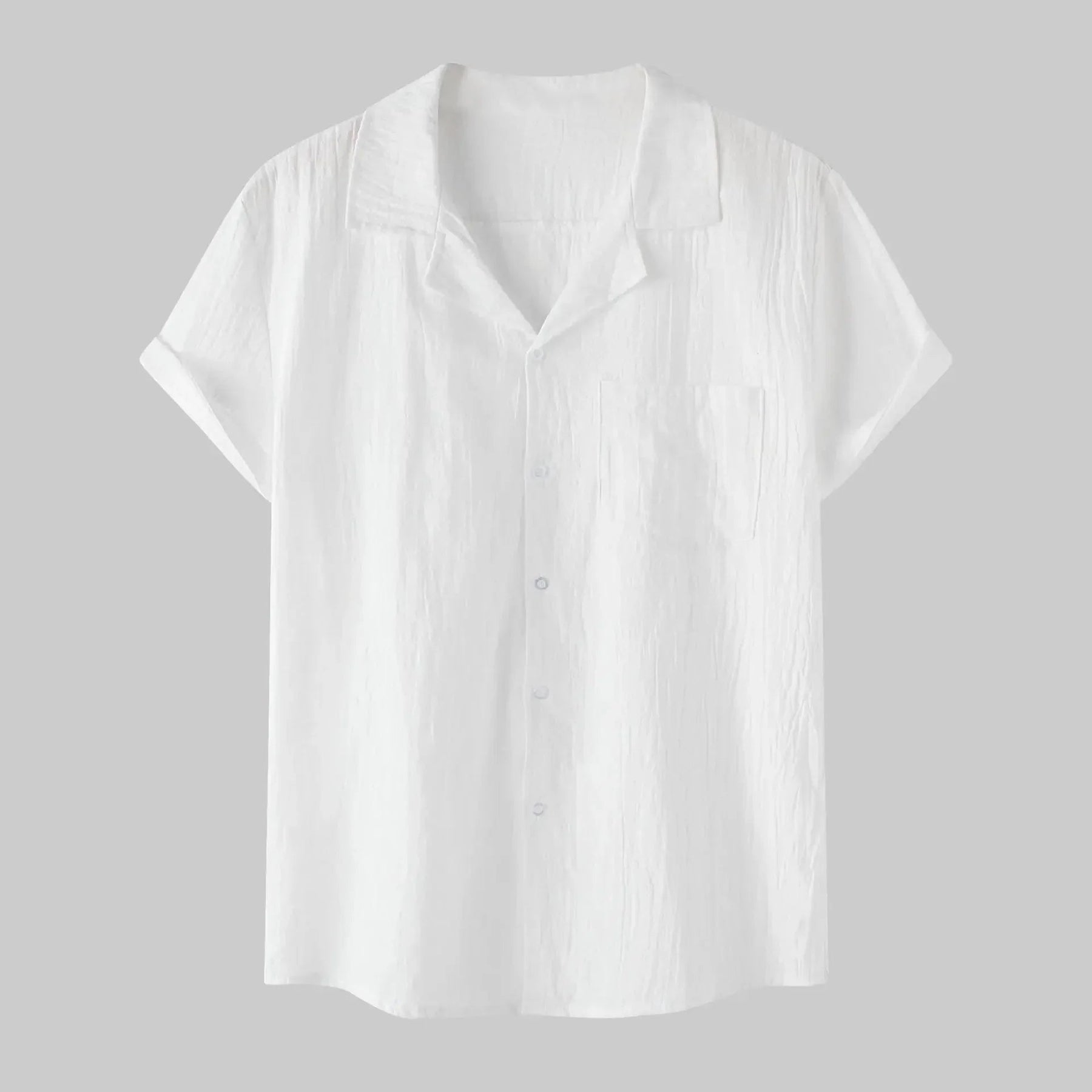 Camisa de Linho Masculina Bonzzano BZ002 em linho premium, elegante e confortável.
