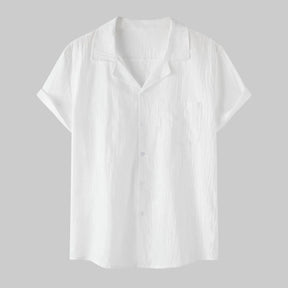 Camisa de Linho Masculina Bonzzano BZ002 em linho premium, elegante e confortável.