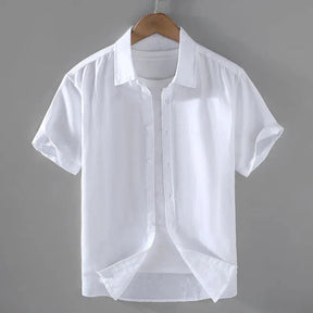 Camisa de Linho Masculina Bonzzano BZ004 com corte sofisticado e tecido respirável