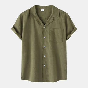 Camisa de Linho Masculina Bonzzano BZ002 em linho premium, elegante e confortável.