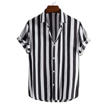 Camisa Listrada Masculina Bonzzano BZ392 em tecido leve e moderno.