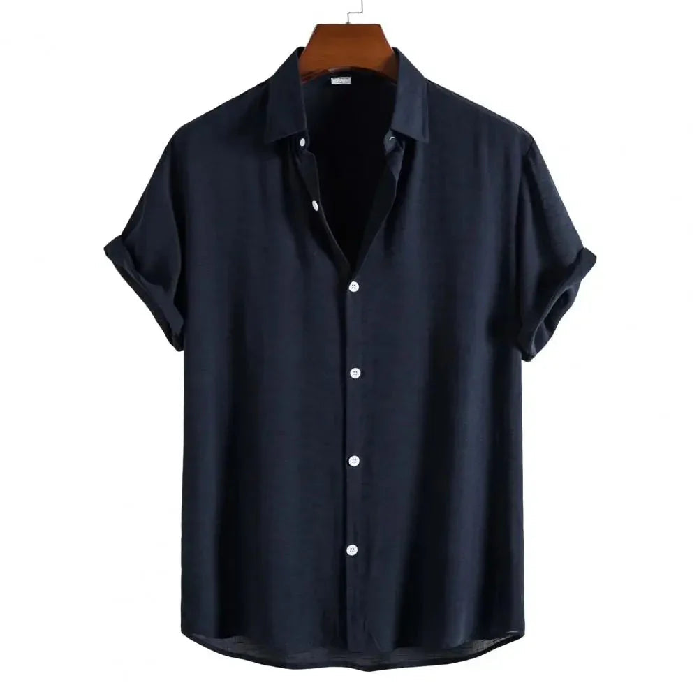 Camisa Manga Curta Lisa Bonzzano BZ082 em design clean e moderno.