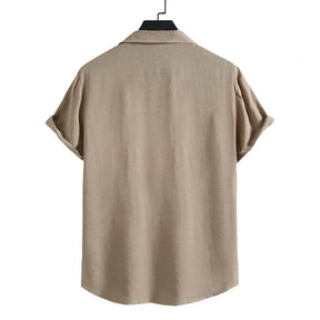 Camisa Manga Curta Lisa Bonzzano BZ082 em design clean e moderno.