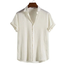 Camisa Manga Curta em Linho Bonzzano BZ324, estilo casual e elegante.