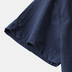 Camisa Masculina em Linho Bonzzano BZ397 com design casual e confortável.