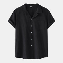 Camisa Masculina em Linho Bonzzano BZ397 com design casual e confortável.