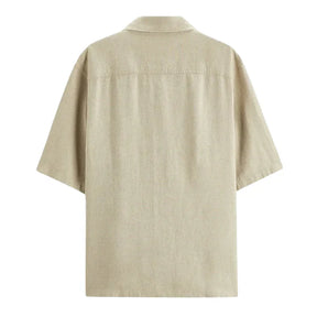 Camisa Masculina em Linho Relaxed Fit Bonzzano BZ360, ideal para climas quentes.