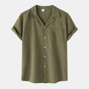 Camisa Masculina em Linho Bonzzano BZ397 com design casual e confortável.