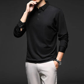 Camisa Polo Manga Comprida Masculina Bonzzano BZ051 em tecido premium