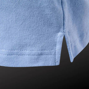 Camisa Polo Masculina Bonzzano BZ201 em algodão com detalhes bordados.