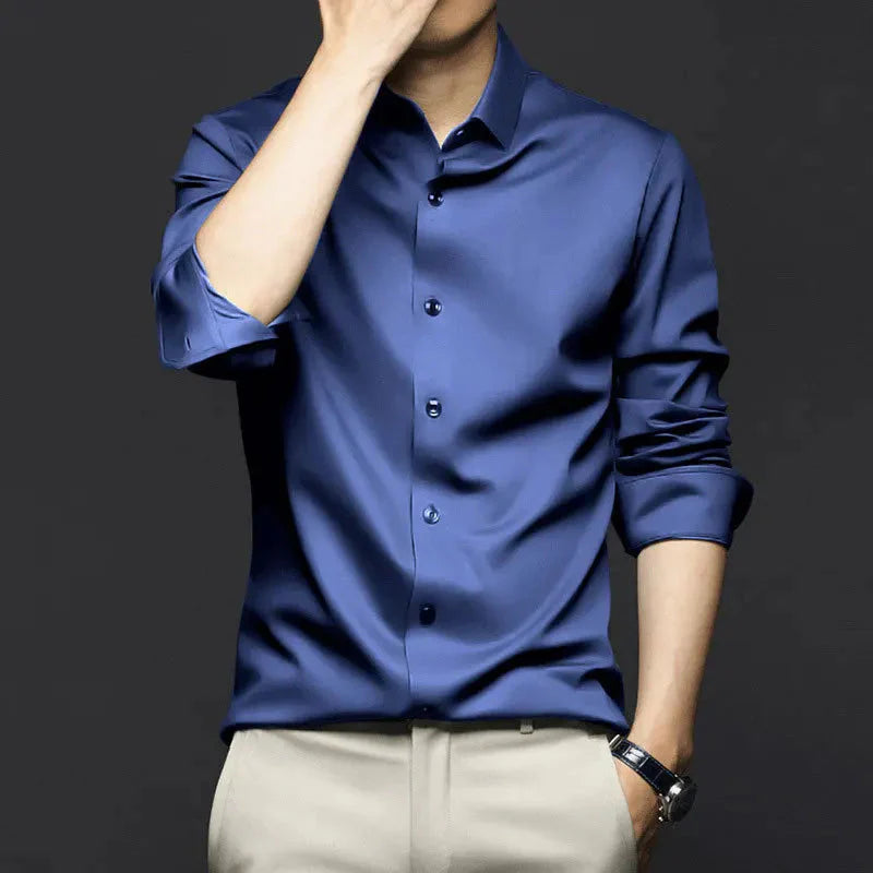 Camisa Social Masculina Bonzzano BZ422 em estilo moderno e elegante