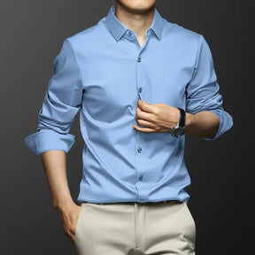 Camisa Social Masculina Bonzzano BZ422 em estilo moderno e elegante