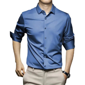 Camisa Social Masculina Bonzzano BZ422 em estilo moderno e elegante