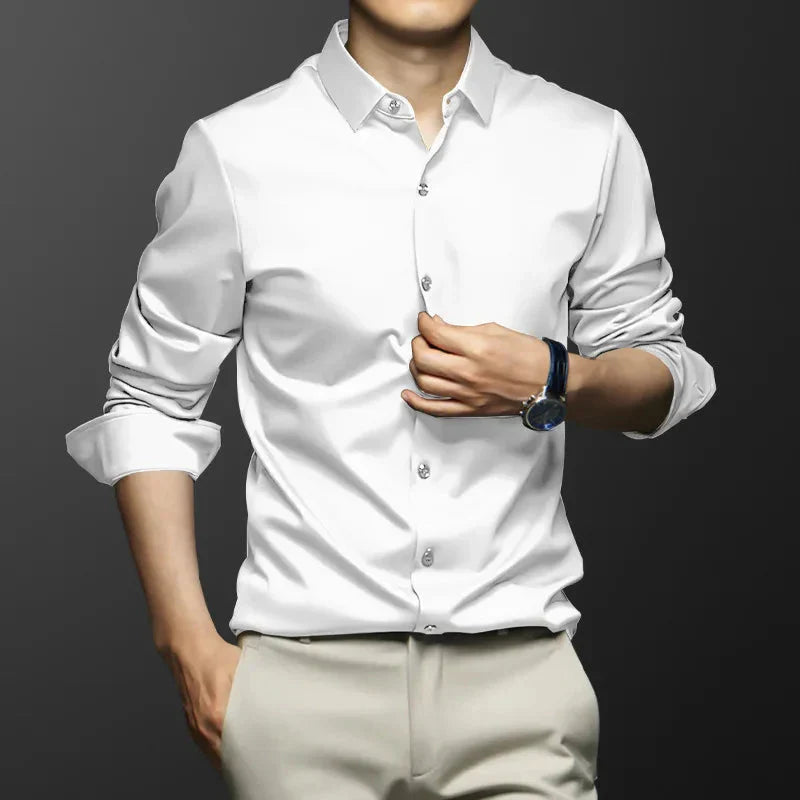 Camisa Social Masculina Bonzzano BZ422 em estilo moderno e elegante