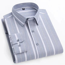 Camisa Social Masculina Bonzzano BZ154 em corte slim fit, elegante e confortável.