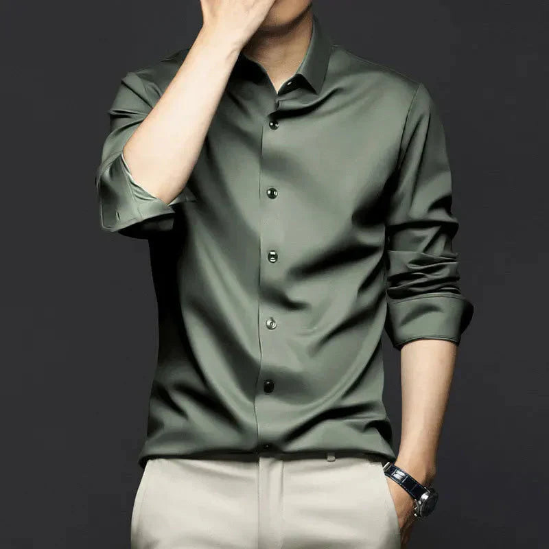 Camisa Social Masculina Bonzzano BZ422 em estilo moderno e elegante