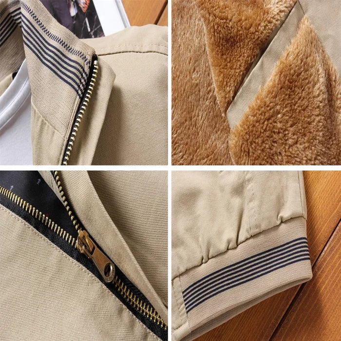 Jaqueta Bomber Masculina Bonzzano BZ168 em poliéster, estilo urbano.