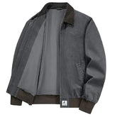 Jaqueta Bomber Vintage Masculina Bonzzano BZ178 em estilo retrô moderno