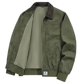 Jaqueta Bomber Vintage Masculina Bonzzano BZ178 em estilo retrô moderno