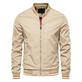 Jaqueta Casual Masculina Bonzzano BZ103 em poliéster resistente com design urbano e bolsos com zíper.